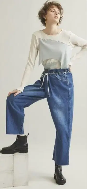 MAISON EUREKA 데님 팬츠