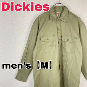 Z367 [Dickies] 긴팔 셔츠 [남성용 M] 카키