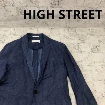 HIGH STREET 하이스트릿 린넨 블렌드 체스터 코트