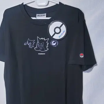 새상품 T셔츠 XL  고스트 포켓몬 자수 반팔 선화