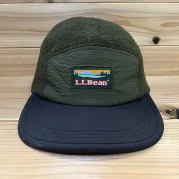 LLBean 플리스 모자 올리브 그린