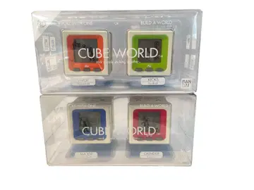 BANDAI CUBE WORLD 4개 세트 미개봉