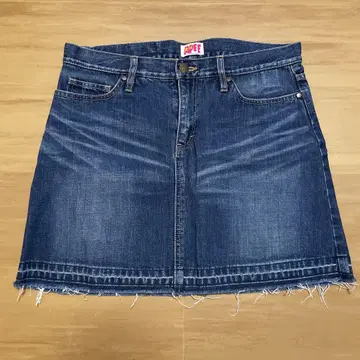 APEE 데님 미니 스커트