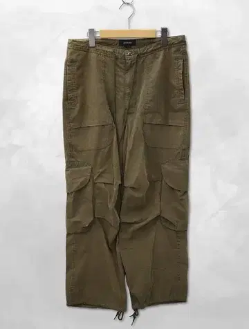 Entire Studios ES2395 코튼 프레이트 카고 팬츠 S