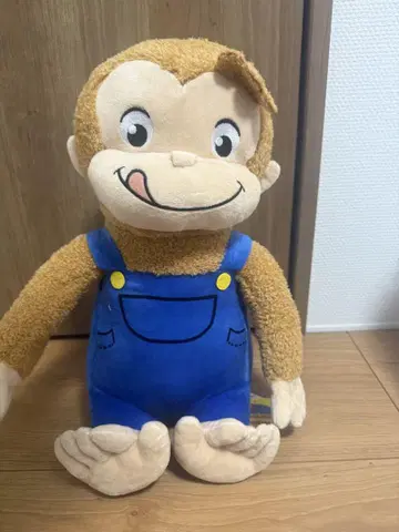 호기심 많은 조지 봉제 인형 약 30cm