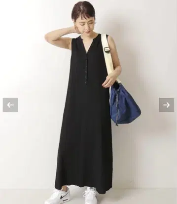 새상품급 Spick & Span 리브 니트 원피스