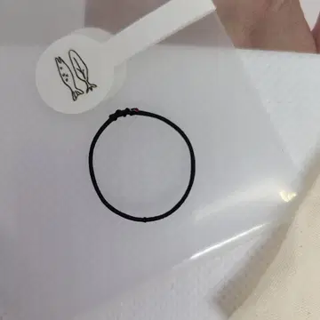 Gookhwa Ring Black ccnmade 테테 V RING 반지