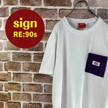 Dickies 디키즈 원 포인트 포켓 로고 T셔츠