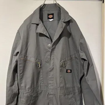 Dickies 그레이 멜빵 작업복 점프수트