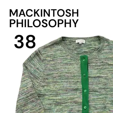 새상품급 MACKINTOSH PHILOSOPHY 가디건 38