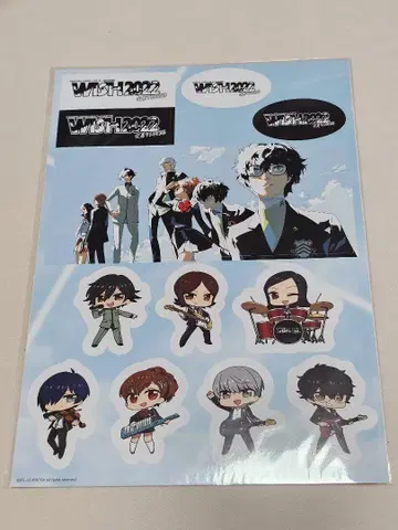 [ 레어템 ] 페르소나 라이브 투어 페르라이 PSW2022 스티커 시트