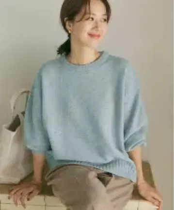 DOORS 해밀턴 울 크루 와이드 풀오버