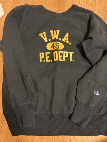 Champion 맨투맨 트레이닝복 리버스 위브