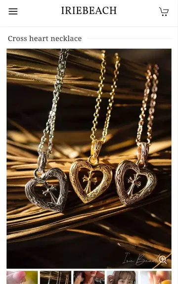Cross Heart necklace