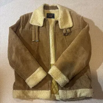 70s 코듀로이 보아 자켓