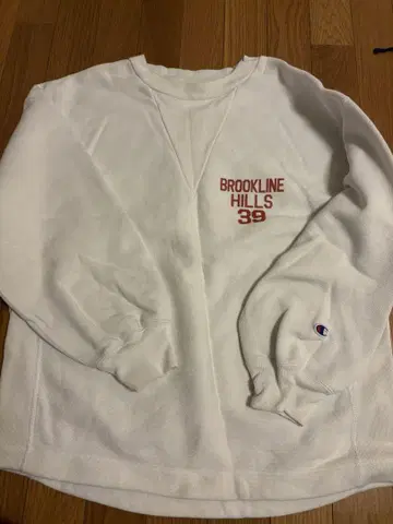 Champion 화이트 트레이닝복 M 리버스 위브