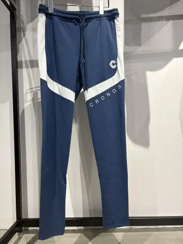 CRONOS 스키니 팬츠 블루 그레이