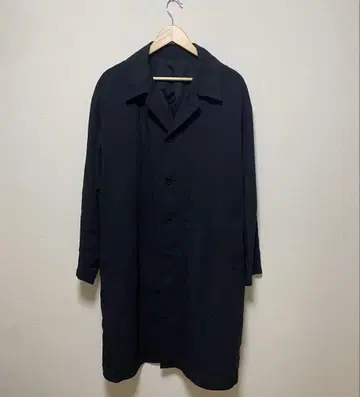 UNIQLO:U 오버 사이즈 스텐카라 코트 블랙 L