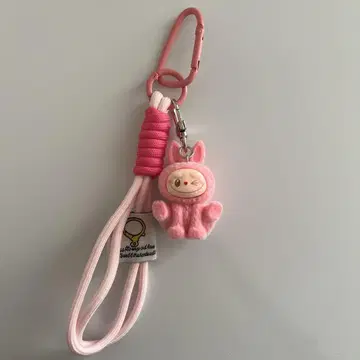 LABUBU 봉제 인형 키링 스트랩