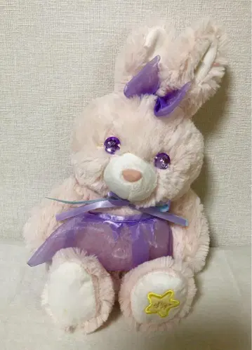 스위머 토끼 봉제 인형 핑크 택 포함