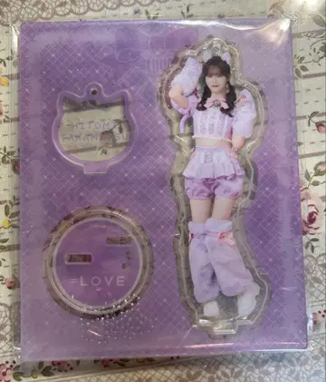 =LOVE 이코러브 타카마츠 히토미 아크릴 스탠드 고양이 의상