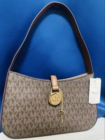 MICHAEL KORS 로고 프린트 숄더백