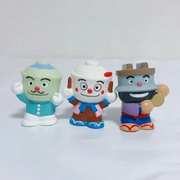호빵맨 텐동맨 카츠돈맨 카마메시돈 손가락 인형