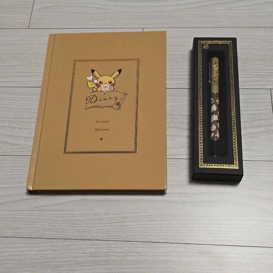 Pokemon Fountain Pen + Diary