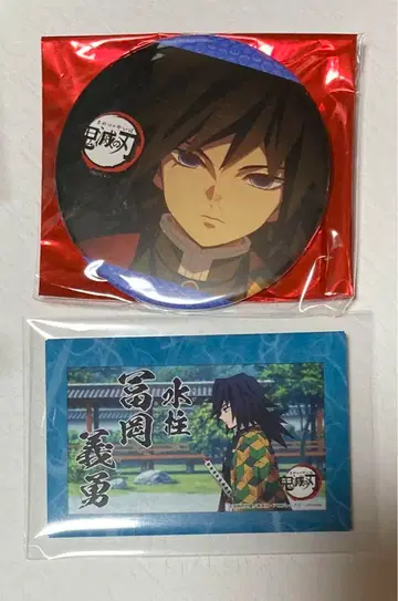 귀멸의 칼날 토미오카 기유 기둥 회의 캔뱃지 ufotable 스퀘어