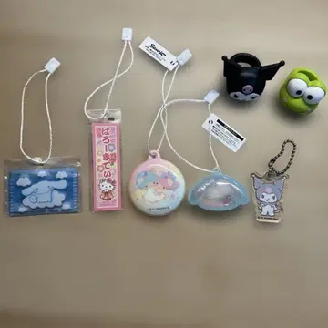 산리오 캐릭터 스트랩 세트