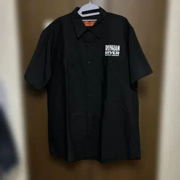 RED KAP 워크 셔츠 XL 블랙 RUSSIAN RIVER