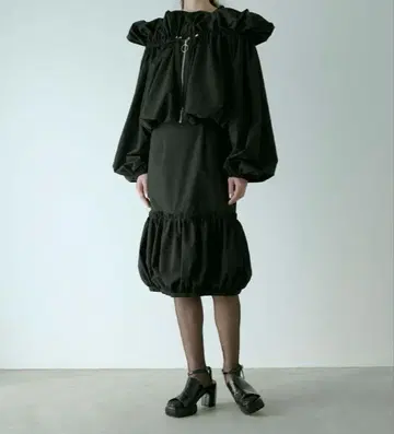 SORIN 블루종 크롭 자켓 24AW 소린 2way 셔츠