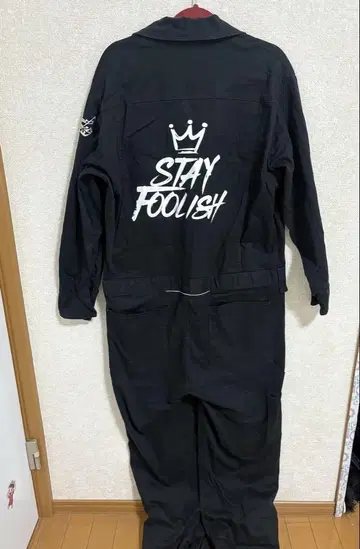 Dickies 블랙 오버롤 작업복