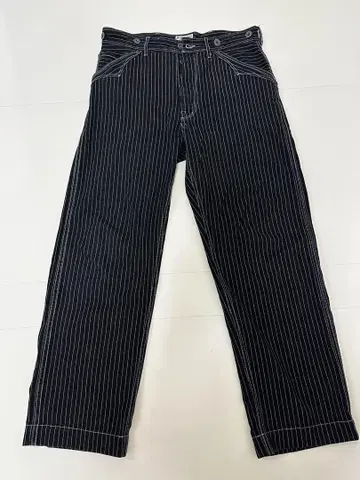 schott 히코리 데님 블랙 34
