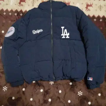 Los Angeles Dodgers 다운 자켓 네이비