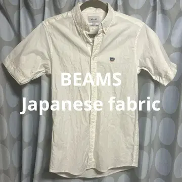 BEAMS 반팔 셔츠 S JAPANESE FABRIC