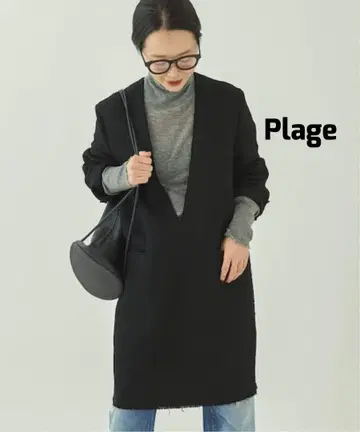 Plage 플라주 V/N 튜닉 블랙