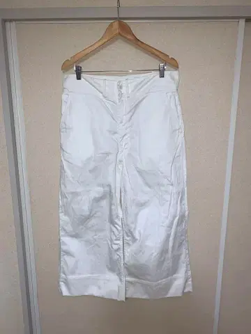 UK ROYAL NAVY (영국 해군) 화이트 코튼 세일러 팬츠