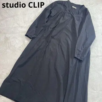 studio CLIP 스튜디오 클립 롱 원피스 블랙