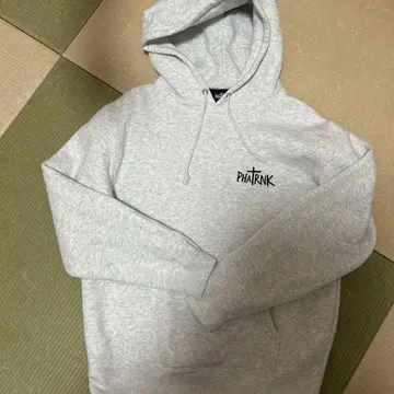 PHATRNK 그레이 후드티
