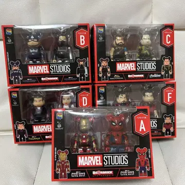 MARVEL STUDIOS 베어브릭 페어박스 A 포함 4개 세트