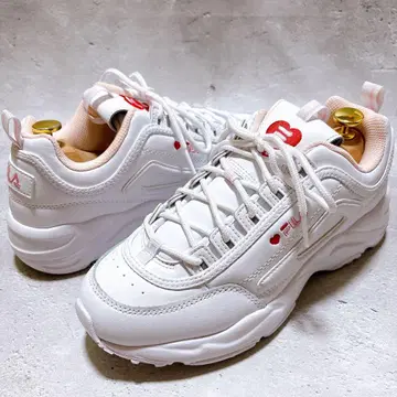 FILA 디스트레이서 하트 WHITE 25.5cm