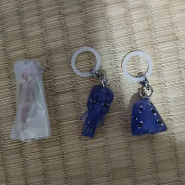 파랑 도깨비 메지루시 키링 3개 세트 최신 버전