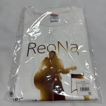 ReoNa 5th Anniversary 화이트 L 사이즈 셔츠