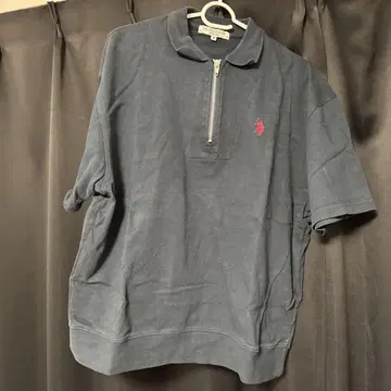 U.S. POLO ASSN. 집업 피케 셔츠