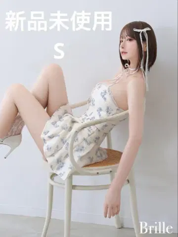 brille 로브 드 플뢰르 레미레미 드레스 화이트