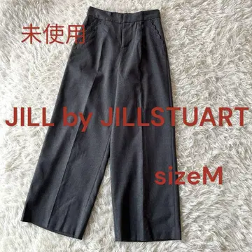 미사용 질 바이 질 스튜어트 와이드 팬츠 레이스 디자인 M