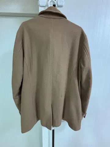 리센시 오브 마인 버튼 체스터 코트 브라운