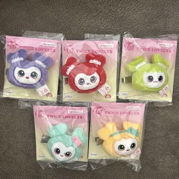 TWICE LOVERYS 봉제 인형 헤어핀 BABY LOVELYS