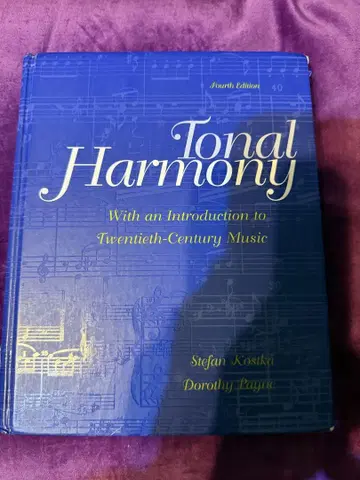 Tonal Harmony 하드 커버 4th Edition 부속물 없음